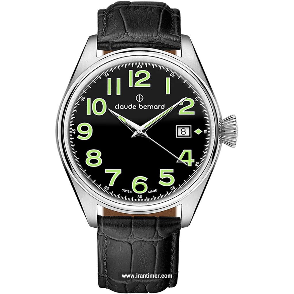 قیمت و خرید ساعت مچی مردانه کلودبرنارد(CLAUDE BERNARD) مدل 70203 3C NB کلاسیک | اورجینال و اصلی