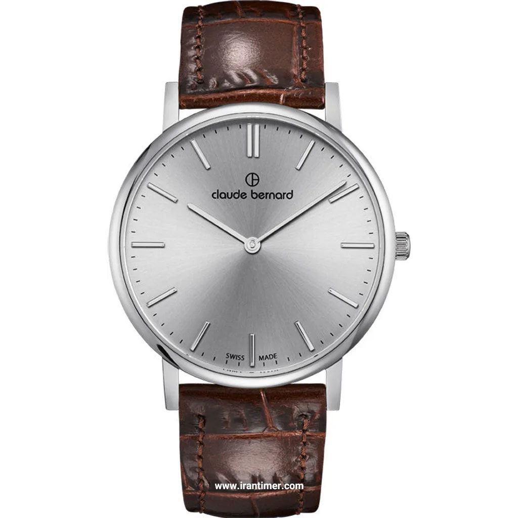 قیمت و خرید ساعت مچی مردانه کلودبرنارد(CLAUDE BERNARD) مدل 20219 3 AIN کلاسیک | اورجینال و اصلی