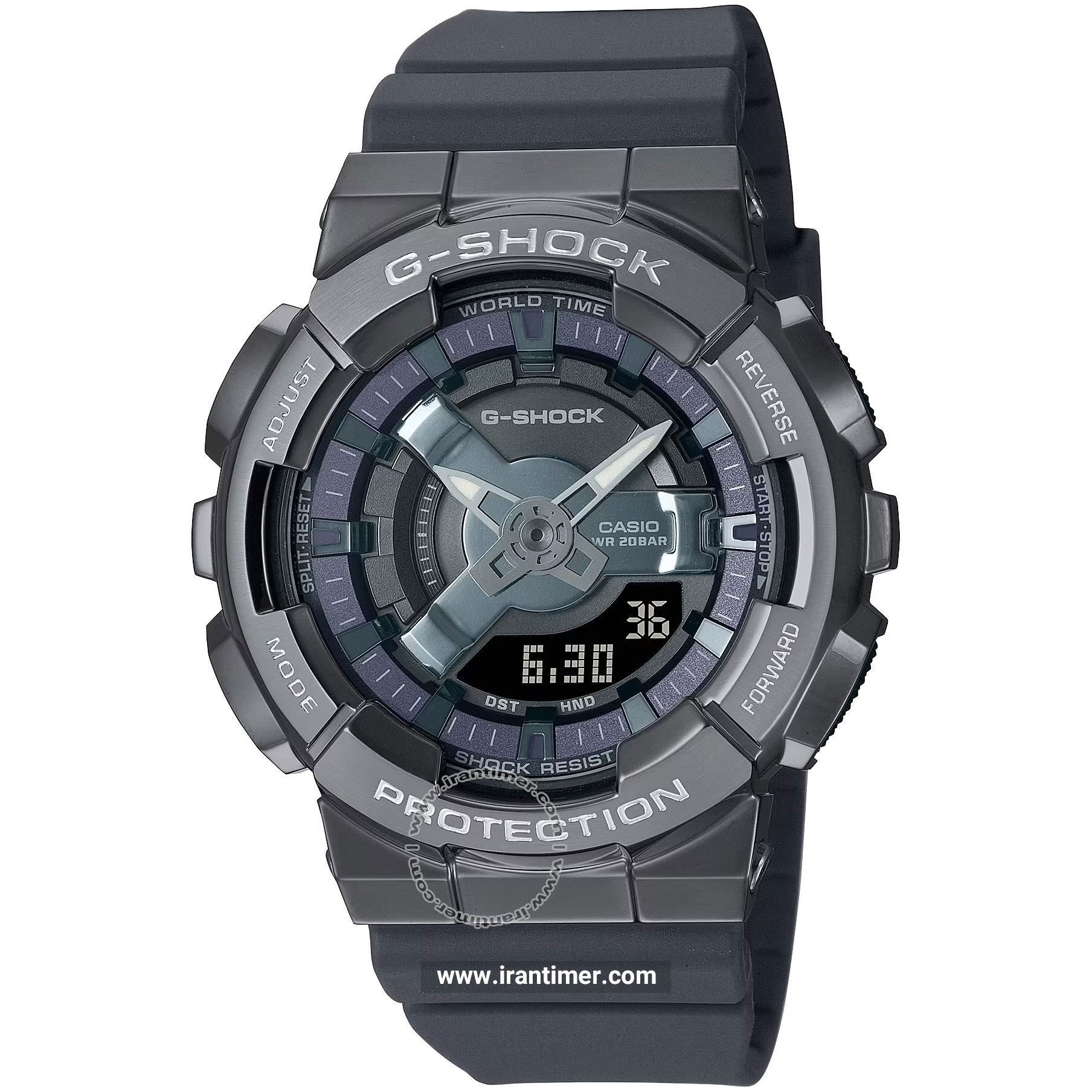 قیمت و خرید ساعت مچی مردانه زنانه کاسیو (CASIO) جی شاک مدل GM-S110B-8ADR اسپرت | اورجینال و اصلی