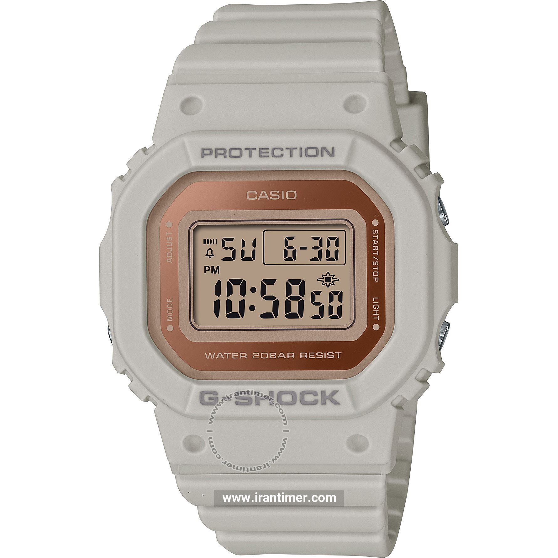 قیمت و خرید ساعت مچی زنانه کاسیو (CASIO) جی شاک مدل GMD-S5600-8DR اسپرت | اورجینال و اصلی