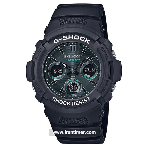 قیمت و خرید ساعت مچی مردانه کاسیو (CASIO) بیبی جی مدل AWR-M100SMG-1ADR اسپرت | اورجینال و اصلی