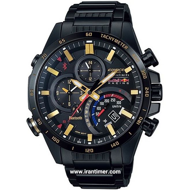 قیمت و خرید ساعت مچی مردانه کاسیو (CASIO) ادیفس(ادیفایس) مدل EQB-500RBK-1ADR کلاسیک | اورجینال و اصلی