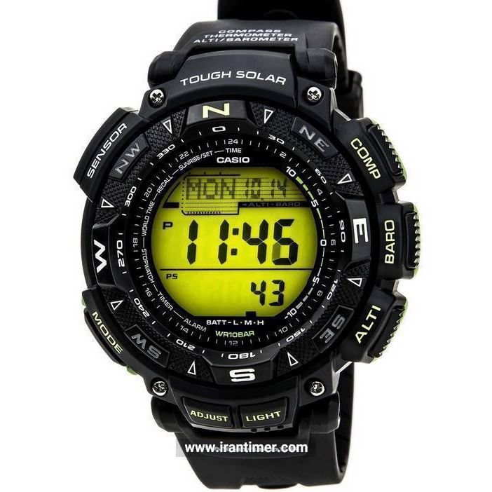 قیمت و خرید ساعت مچی مردانه کاسیو (CASIO) پروترک مدل PRG-240-1BDR اسپرت | اورجینال و اصلی