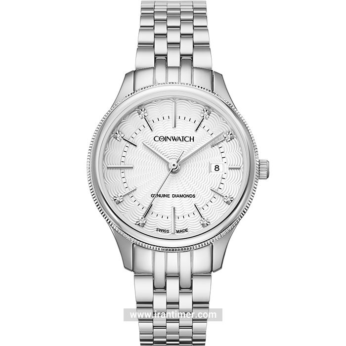 قیمت و خرید ساعت مچی زنانه کوین واچ(COINWATCH) مدل C199SWH کلاسیک | اورجینال و اصلی