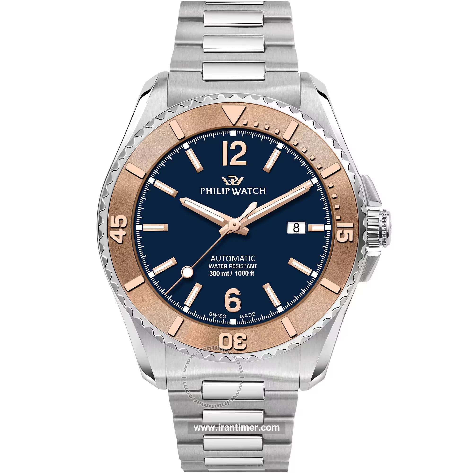 قیمت و خرید ساعت مچی مردانه فلیپ واچ(Philip Watch) مدل R8223218008 کلاسیک | اورجینال و اصلی