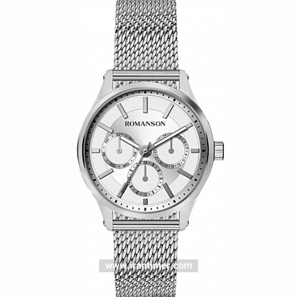 قیمت و خرید ساعت مچی زنانه رومانسون(ROMANSON) مدل TM0B10FLWWAS2W-W کلاسیک | اورجینال و اصلی