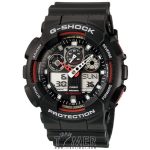 قیمت و خرید ساعت مچی مردانه کاسیو (CASIO) جی شاک مدل GA-100-1A4DR اسپرت | اورجینال و اصلی