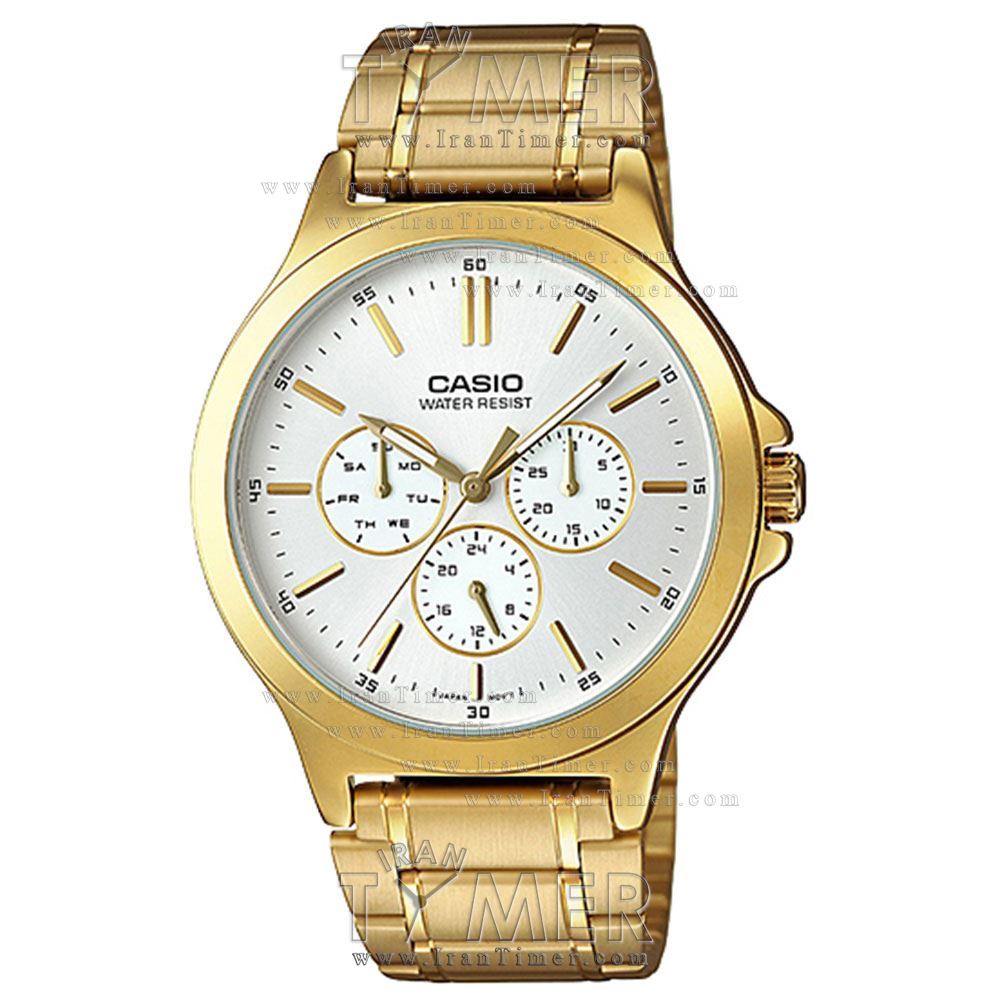 قیمت و خرید ساعت مچی مردانه کاسیو (CASIO) جنرال مدل MTP-V300G-7AUDF کلاسیک | اورجینال و اصلی