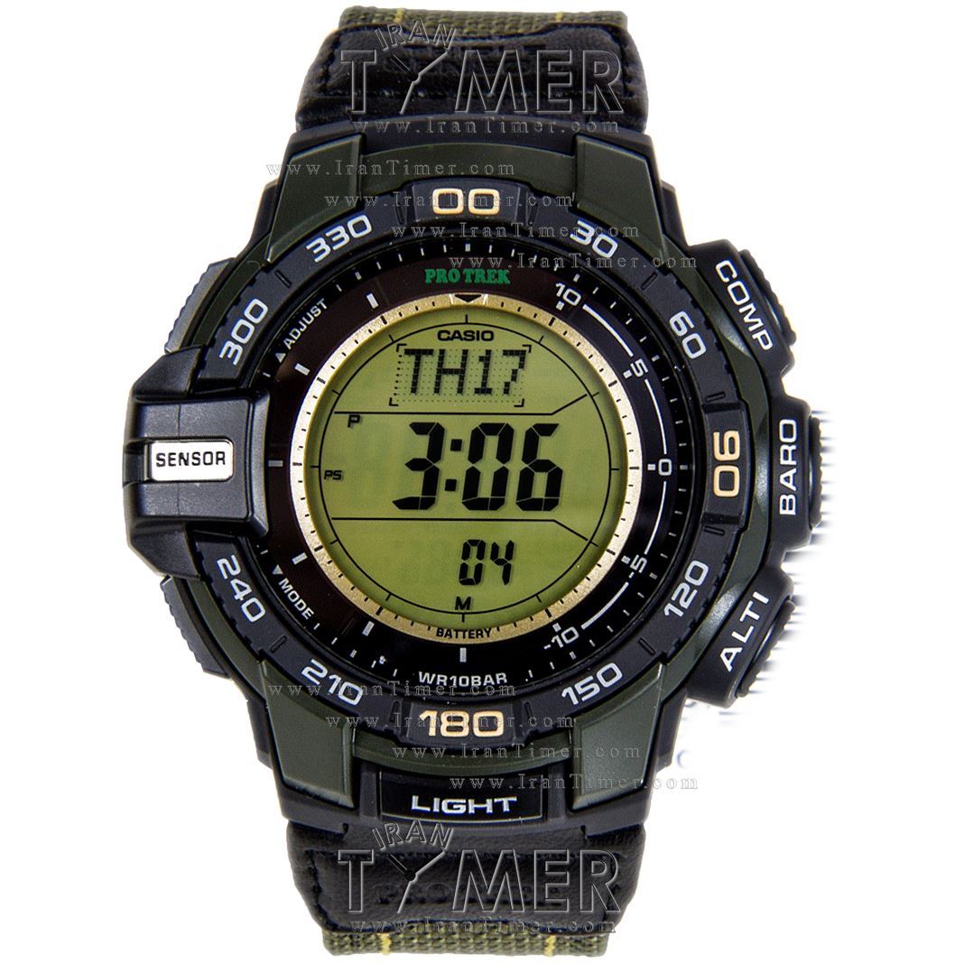 قیمت و خرید ساعت مچی مردانه کاسیو (CASIO) پروترک مدل PRG-270B-3DR اسپرت | اورجینال و اصلی