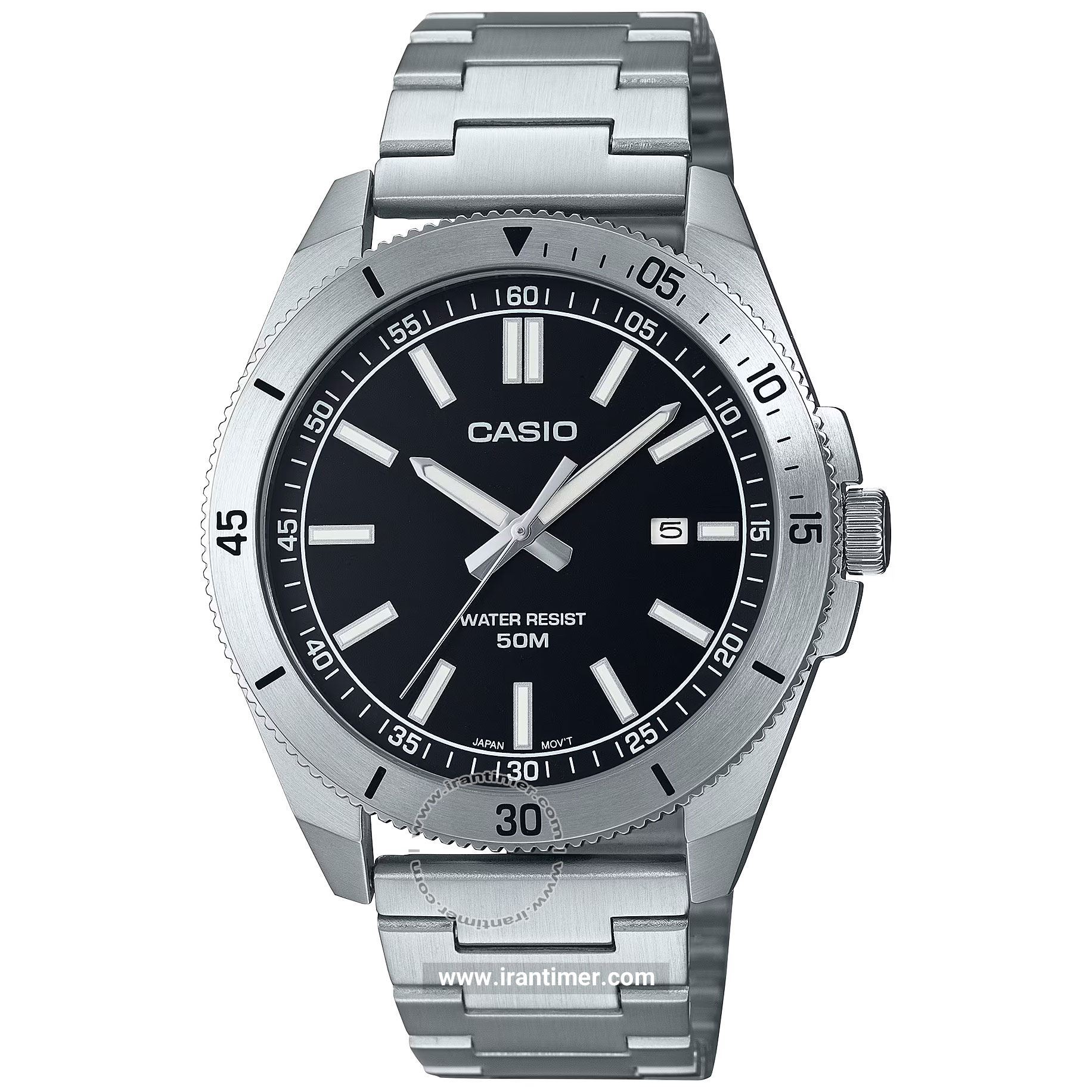 قیمت و خرید ساعت مچی مردانه کاسیو (CASIO) جنرال مدل MTP-B155D-1EVDF کلاسیک | اورجینال و اصلی