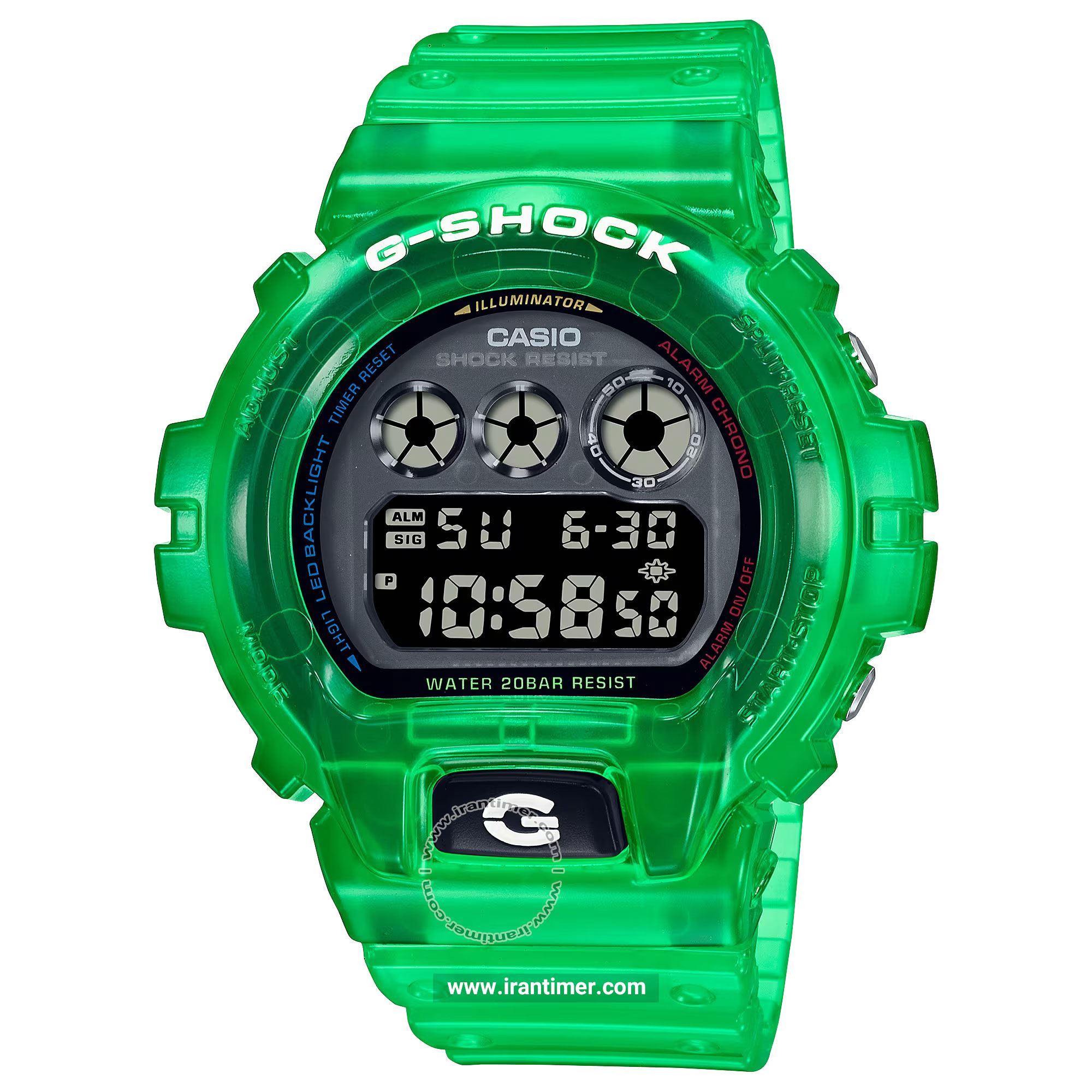 قیمت و خرید ساعت مچی مردانه کاسیو (CASIO) جی شاک مدل DW-6900JT-3DR اسپرت | اورجینال و اصلی