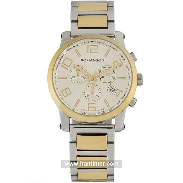 قیمت و خرید ساعت مچی مردانه رومانسون(ROMANSON) مدل TM0334HM1CAS1G-W کلاسیک | اورجینال و اصلی