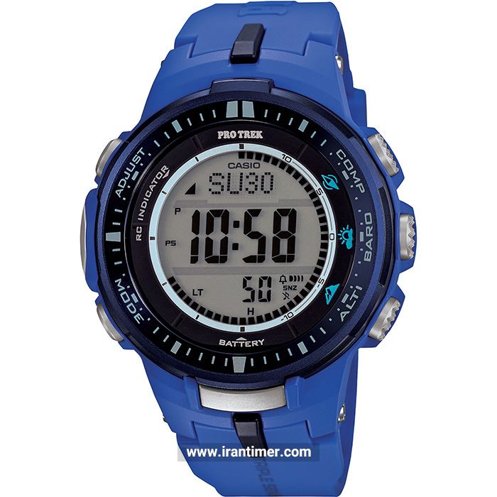 قیمت و خرید ساعت مچی مردانه کاسیو (CASIO) پروترک مدل PRW-3000-2BDR اسپرت | اورجینال و اصلی