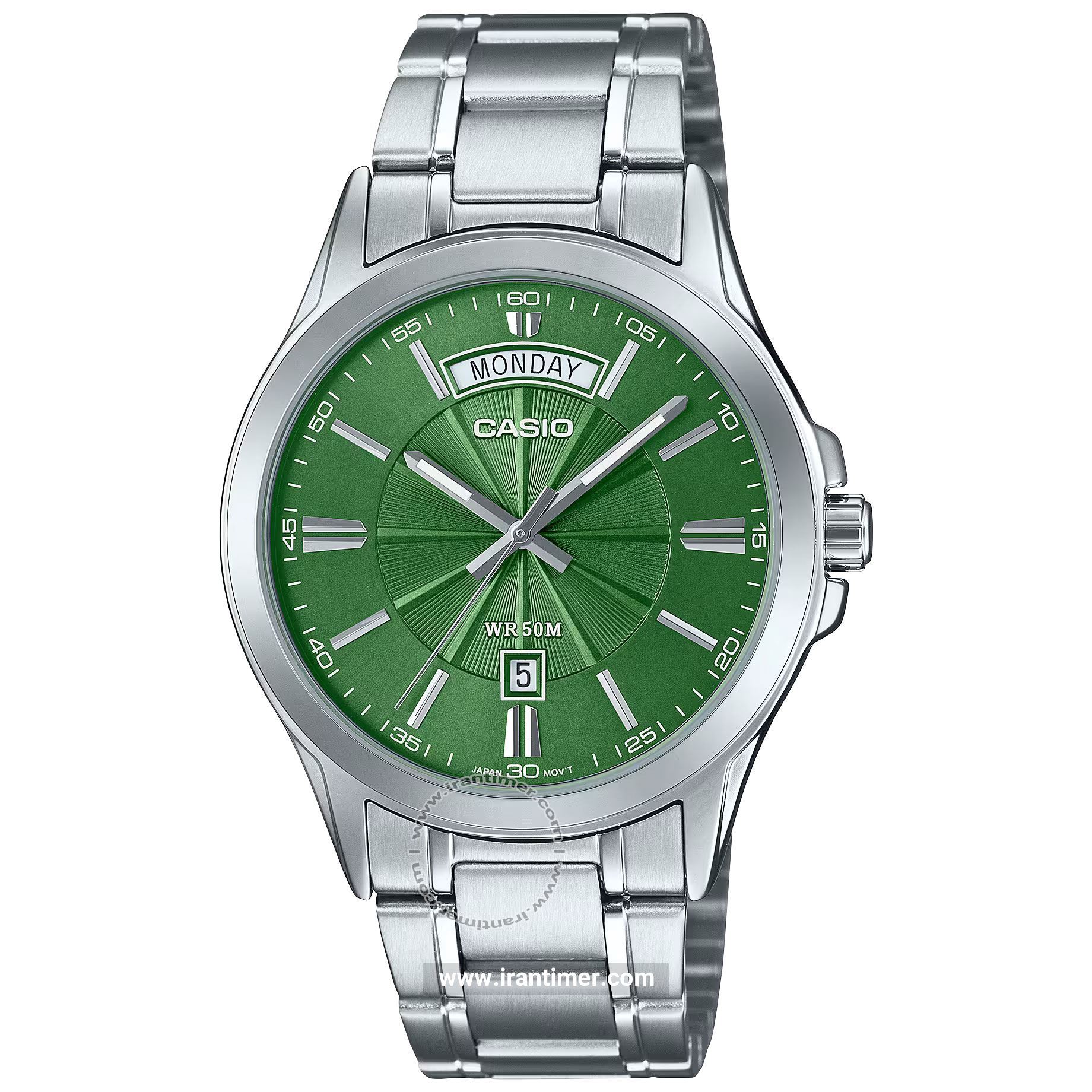 قیمت و خرید ساعت مچی مردانه کاسیو (CASIO) جنرال مدل MTP-1381D-3AVDF کلاسیک | اورجینال و اصلی