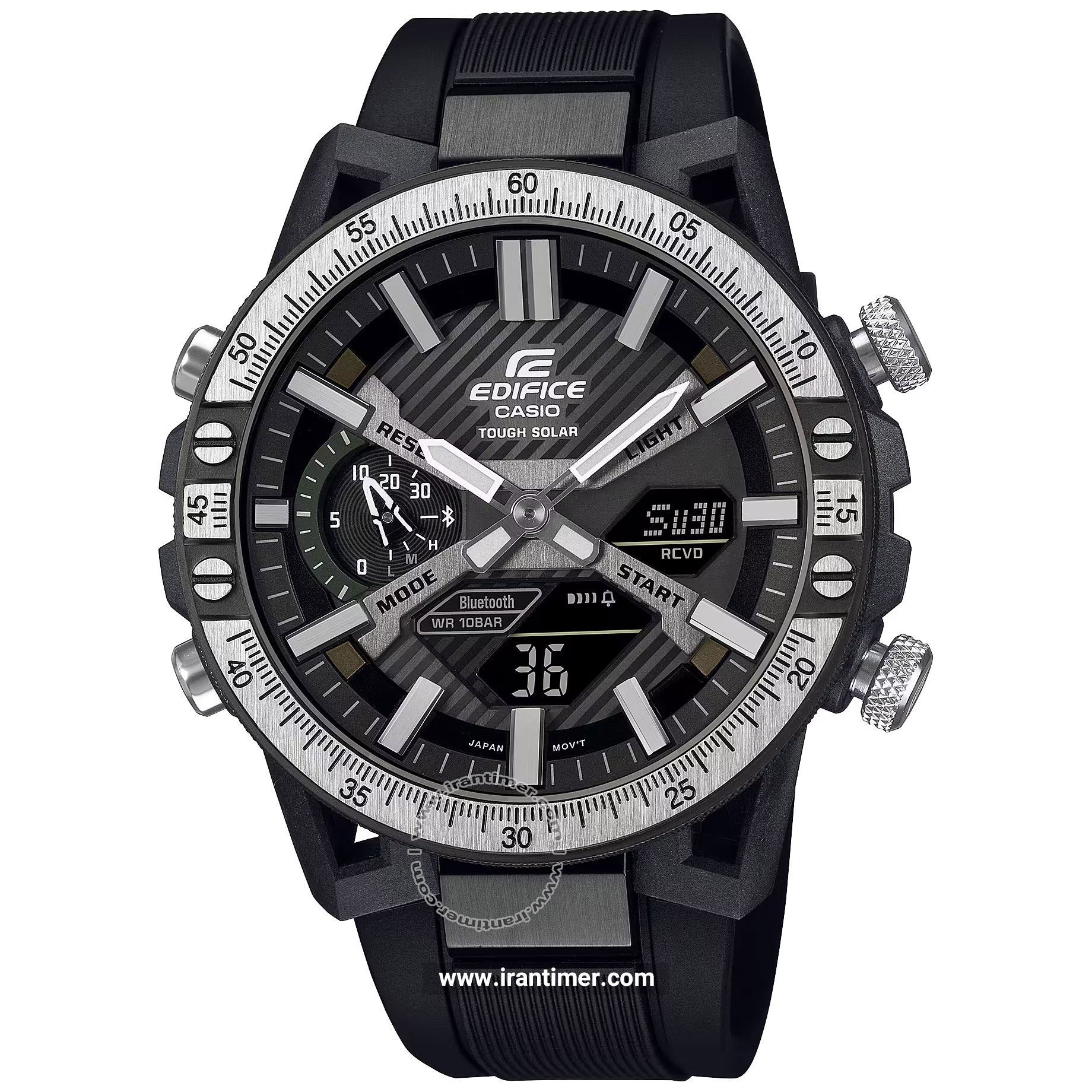 قیمت و خرید ساعت مچی مردانه کاسیو (CASIO) ادیفس(ادیفایس) مدل ECB-2000TP-1ADF اسپرت | اورجینال و اصلی