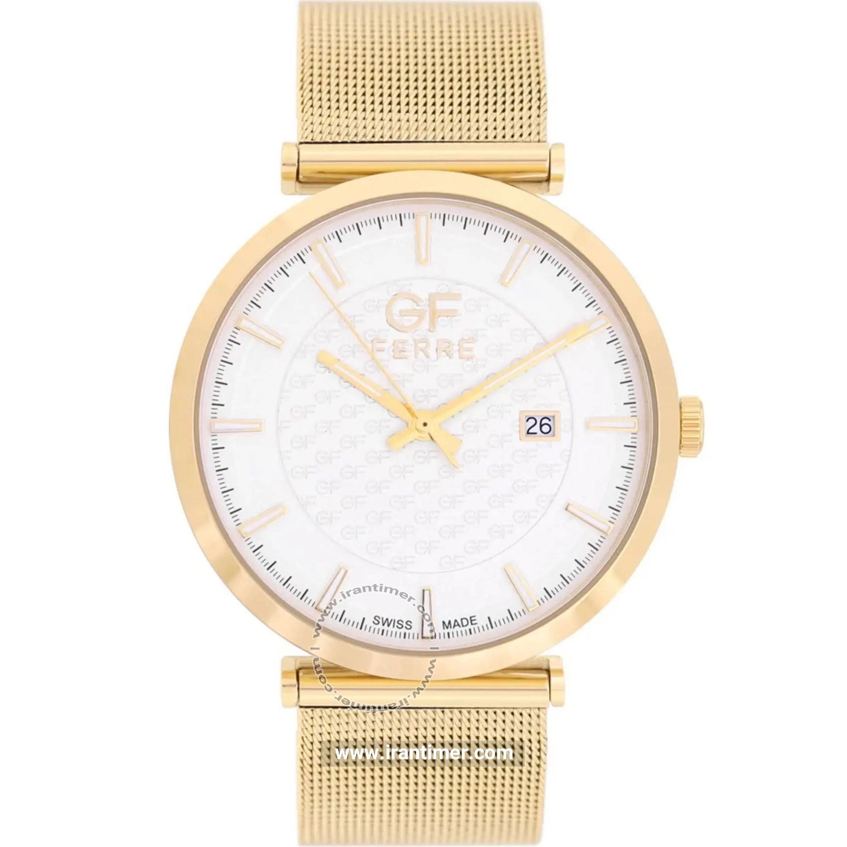 قیمت و خرید ساعت مچی مردانه جی اف فره(GF FERRE) مدل GF.GP6222 کلاسیک | اورجینال و اصلی