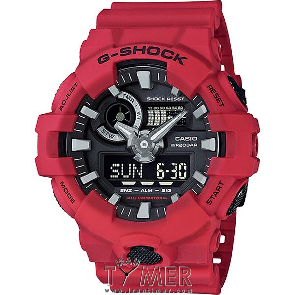 1bd2d9f95d0244bd93563f79b325070c قیمت و خرید ساعت مچی مردانه کاسیو (CASIO) جی شاک مدل GA-700-4ADR اسپرت | اورجینال و اصلی - تصویر 1