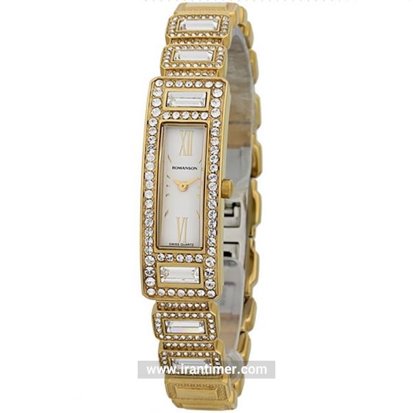 قیمت و خرید ساعت مچی زنانه رومانسون(ROMANSON) مدل RM7244TL1GA11G-W فشن | اورجینال و اصلی