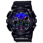 قیمت و خرید ساعت مچی مردانه کاسیو (CASIO) جی شاک مدل GA-100RGB-1AER اسپرت | اورجینال و اصلی