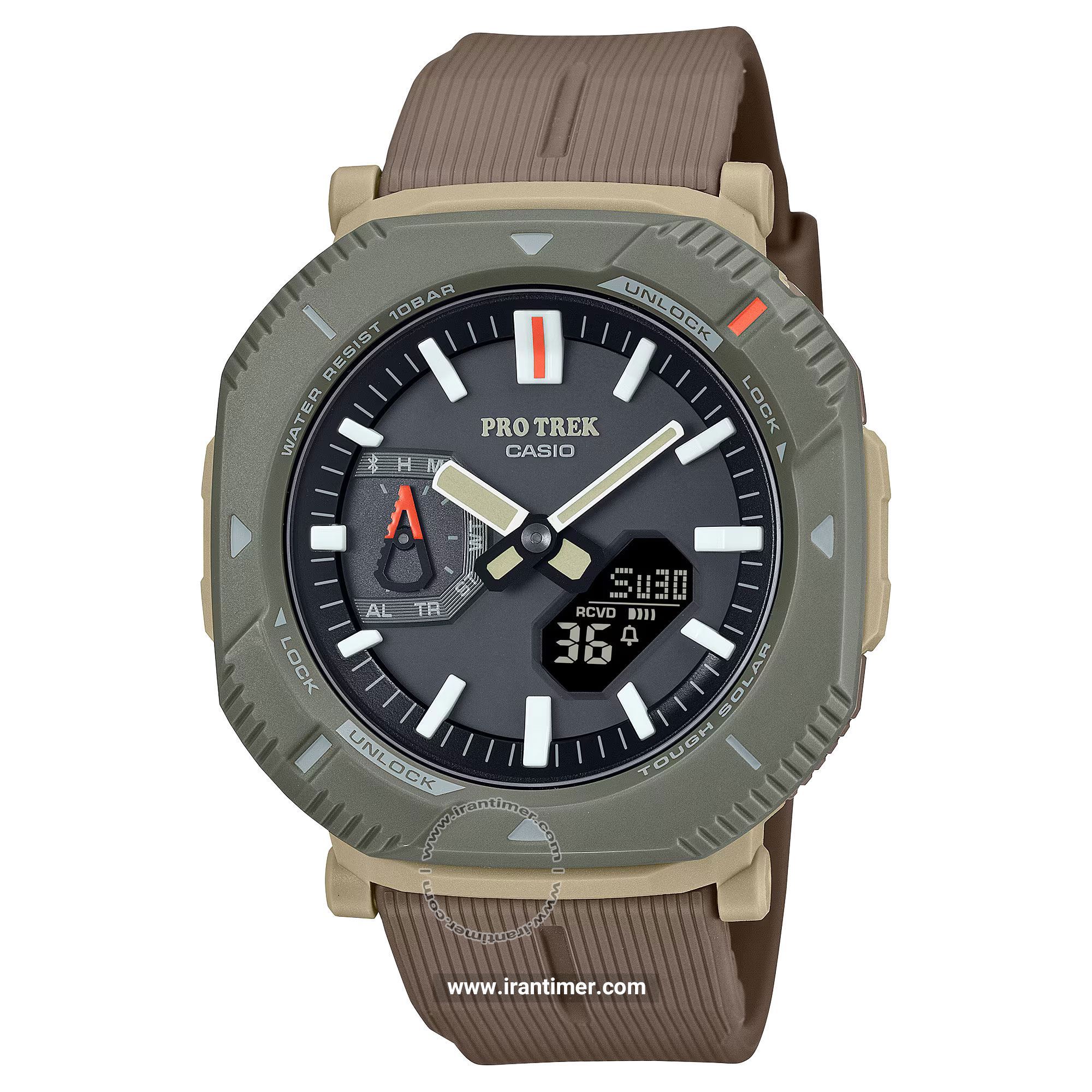 قیمت و خرید ساعت مچی مردانه کاسیو (CASIO) پروترک مدل PRJ-B001-5DR اسپرت | اورجینال و اصلی