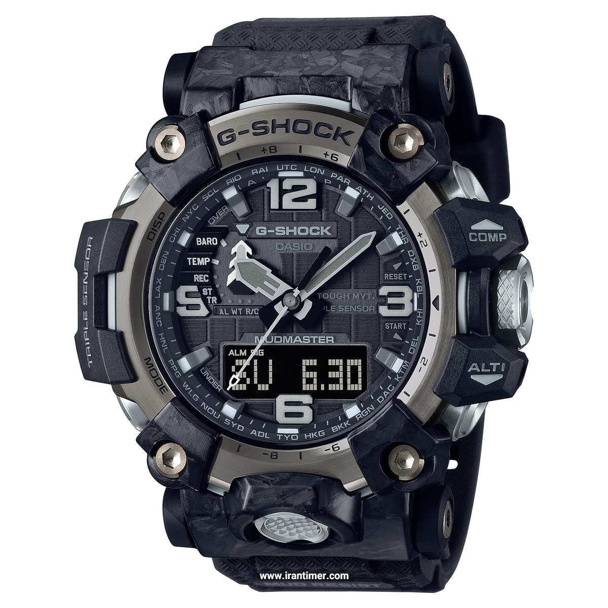 قیمت و خرید ساعت مچی مردانه کاسیو (CASIO) جی شاک مدل GWG-2000-1A1DR اسپرت | اورجینال و اصلی