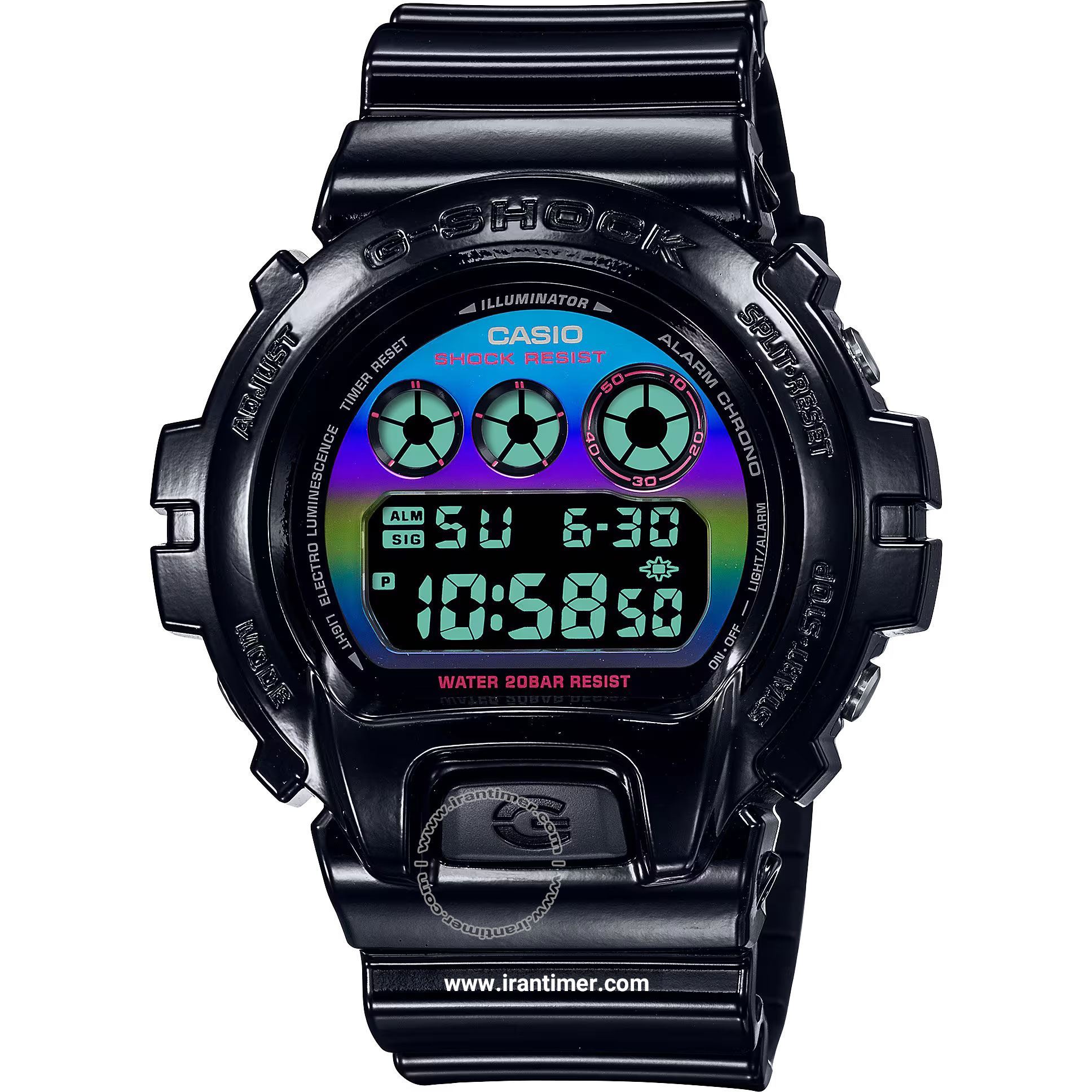 1e838bbf208e46a9b0a2db97bf157ec6 قیمت و خرید ساعت مچی مردانه کاسیو (CASIO) جی شاک مدل DW-6900RGB-1DR اسپرت | اورجینال و اصلی - تصویر 1