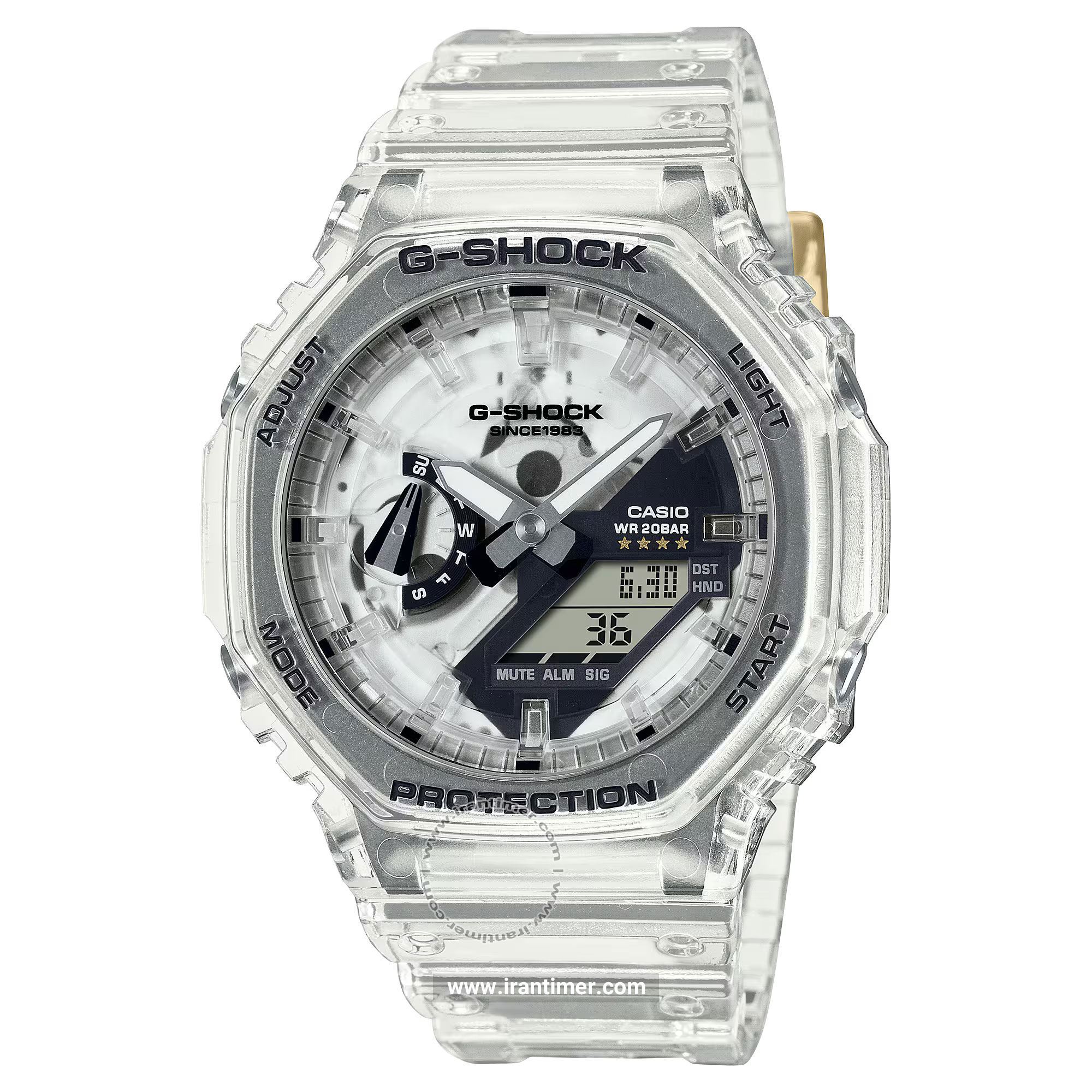 قیمت و خرید ساعت مچی مردانه کاسیو (CASIO) جی شاک مدل GA-2140RX-7ADR اسپرت | اورجینال و اصلی