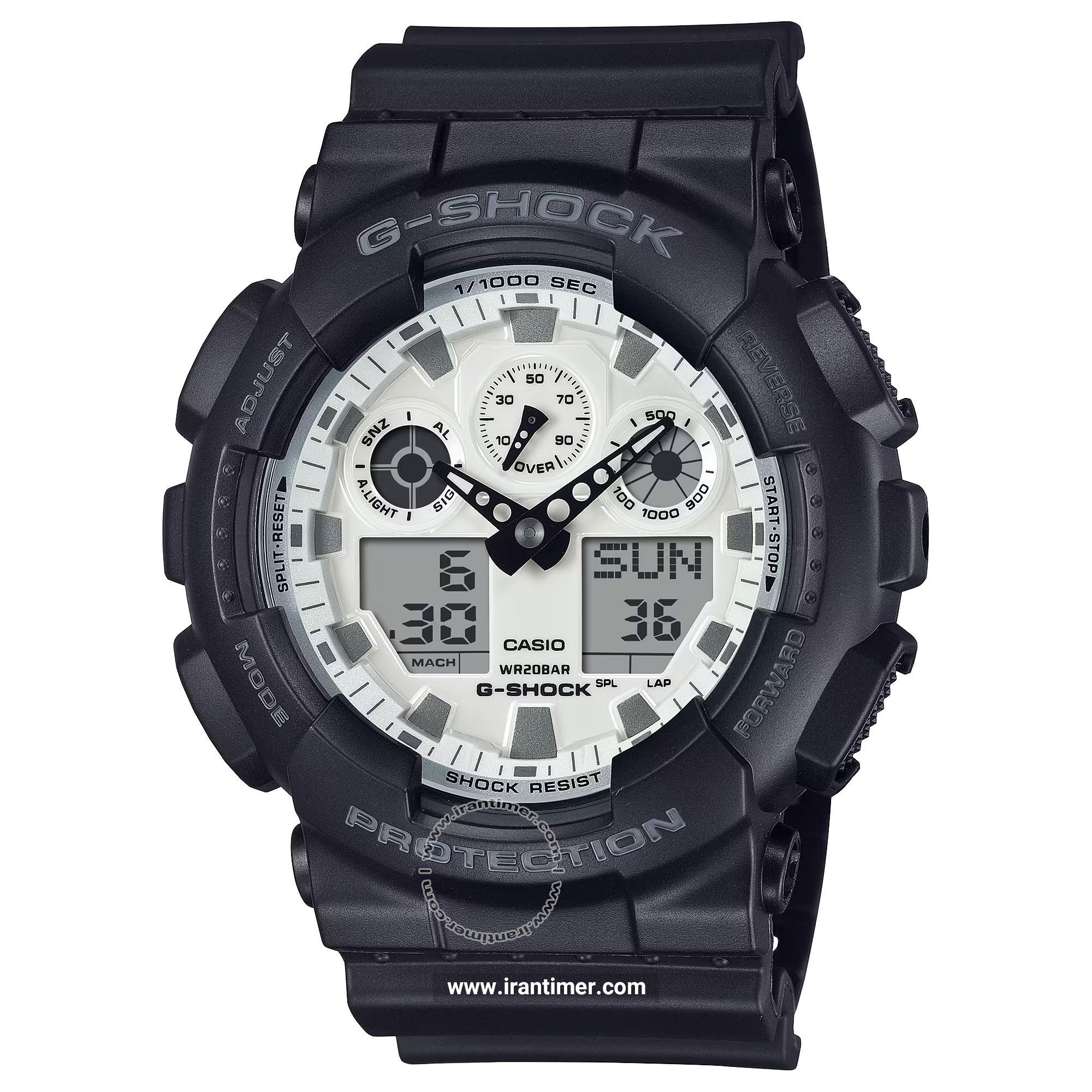 1f7fe0c200574561a5fb49e276c36ac3 قیمت و خرید ساعت مچی مردانه کاسیو (CASIO) جی شاک مدل GA-100WD-1ADR اسپرت | اورجینال و اصلی - تصویر 1
