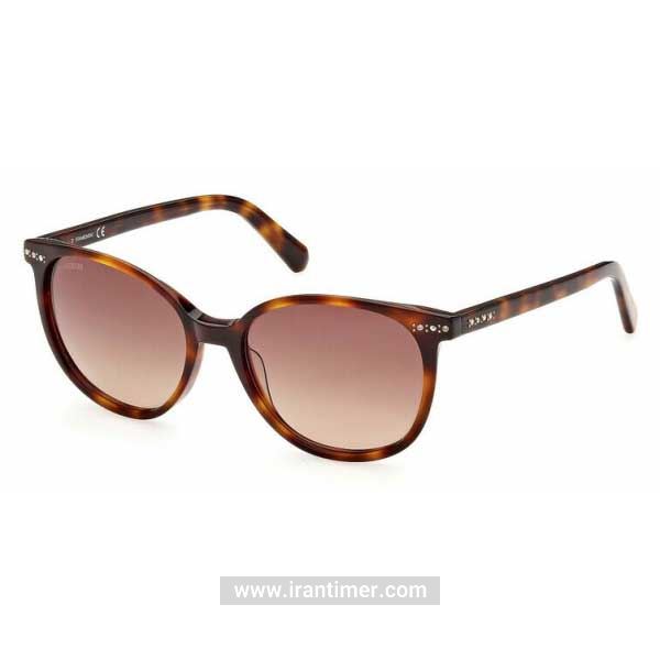 قیمت و خرید عینک آفتابی زنانه فشن (SWAROVSKI) مدل SK 0354 52F 53 | اورجینال و اصلی