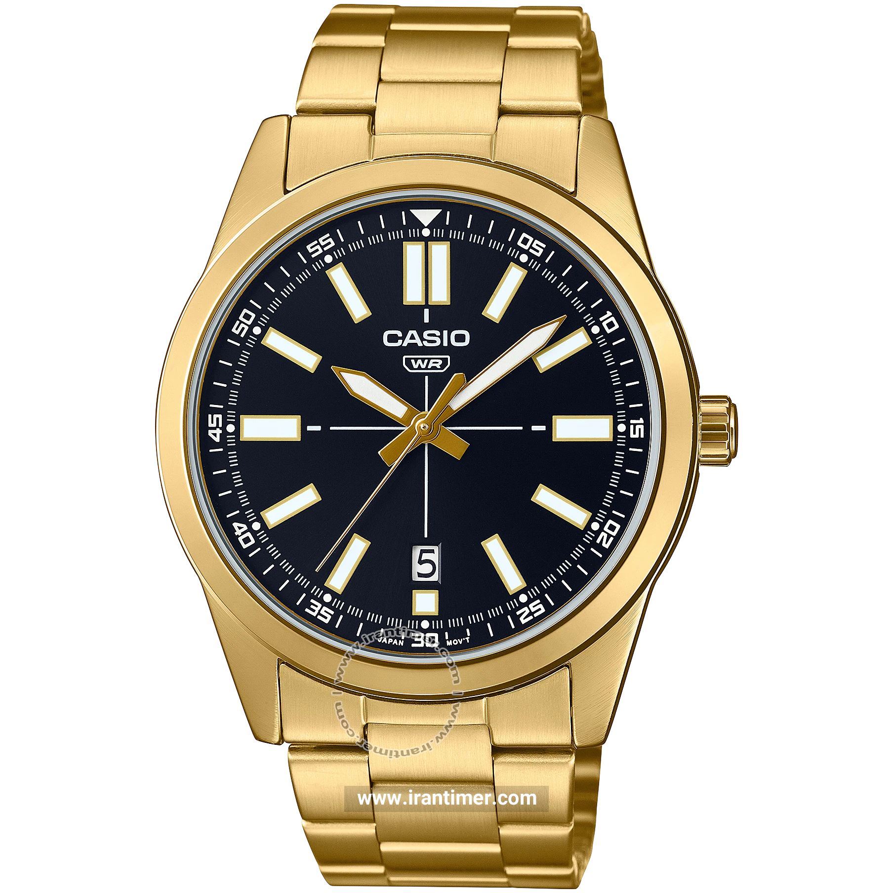 قیمت و خرید ساعت مچی مردانه کاسیو (CASIO) جنرال مدل MTP-VD02G-1EUDF کلاسیک | اورجینال و اصلی