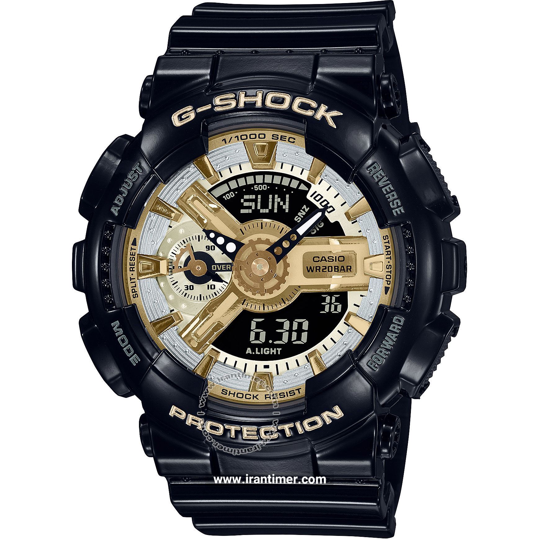 قیمت و خرید ساعت مچی مردانه زنانه کاسیو (CASIO) جی شاک مدل GMA-S110GB-1ADR اسپرت | اورجینال و اصلی