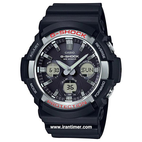 قیمت و خرید ساعت مچی مردانه کاسیو (CASIO) جی شاک مدل GAS-100-1ADR اسپرت | اورجینال و اصلی