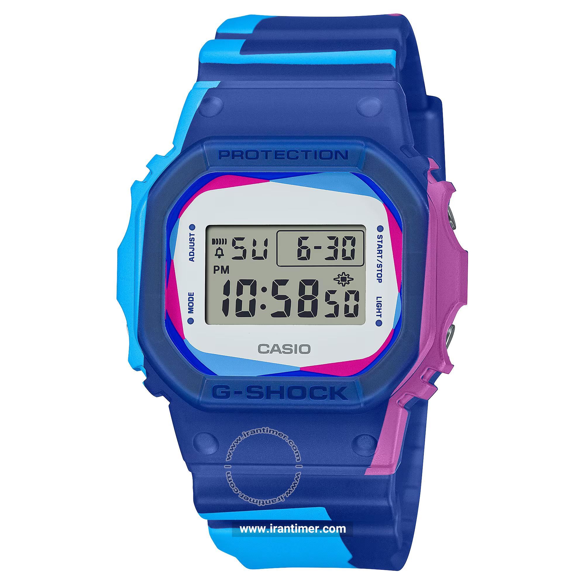 قیمت و خرید ساعت مچی مردانه کاسیو (CASIO) جی شاک مدل DWE-5600PR-2DR اسپرت | اورجینال و اصلی