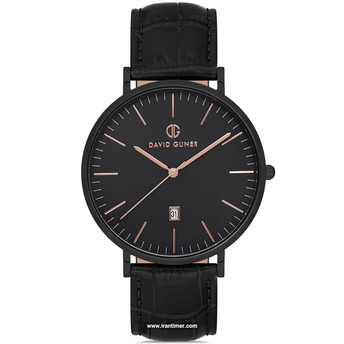 قیمت و خرید ساعت مچی مردانه دیوید گانر(David Guner) مدل DG-8074GB-G2 کلاسیک | اورجینال و اصلی