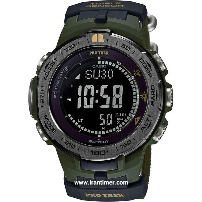 قیمت و خرید ساعت مچی مردانه کاسیو (CASIO) پروترک مدل PRW-3100G-3DR اسپرت | اورجینال و اصلی