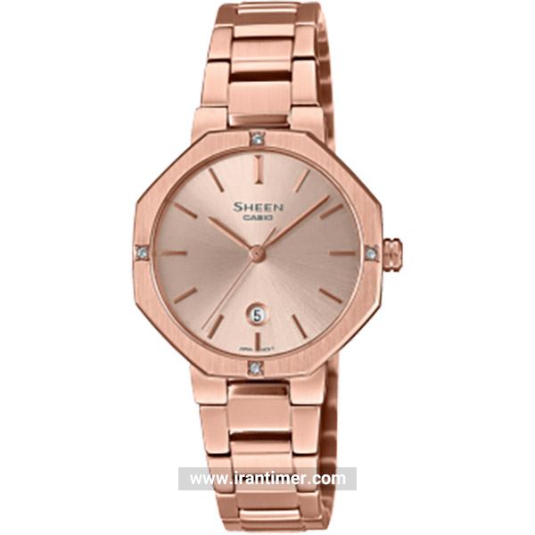 قیمت و خرید ساعت مچی زنانه کاسیو (CASIO) شین مدل SHE-4543PG-4AUDF کلاسیک | اورجینال و اصلی