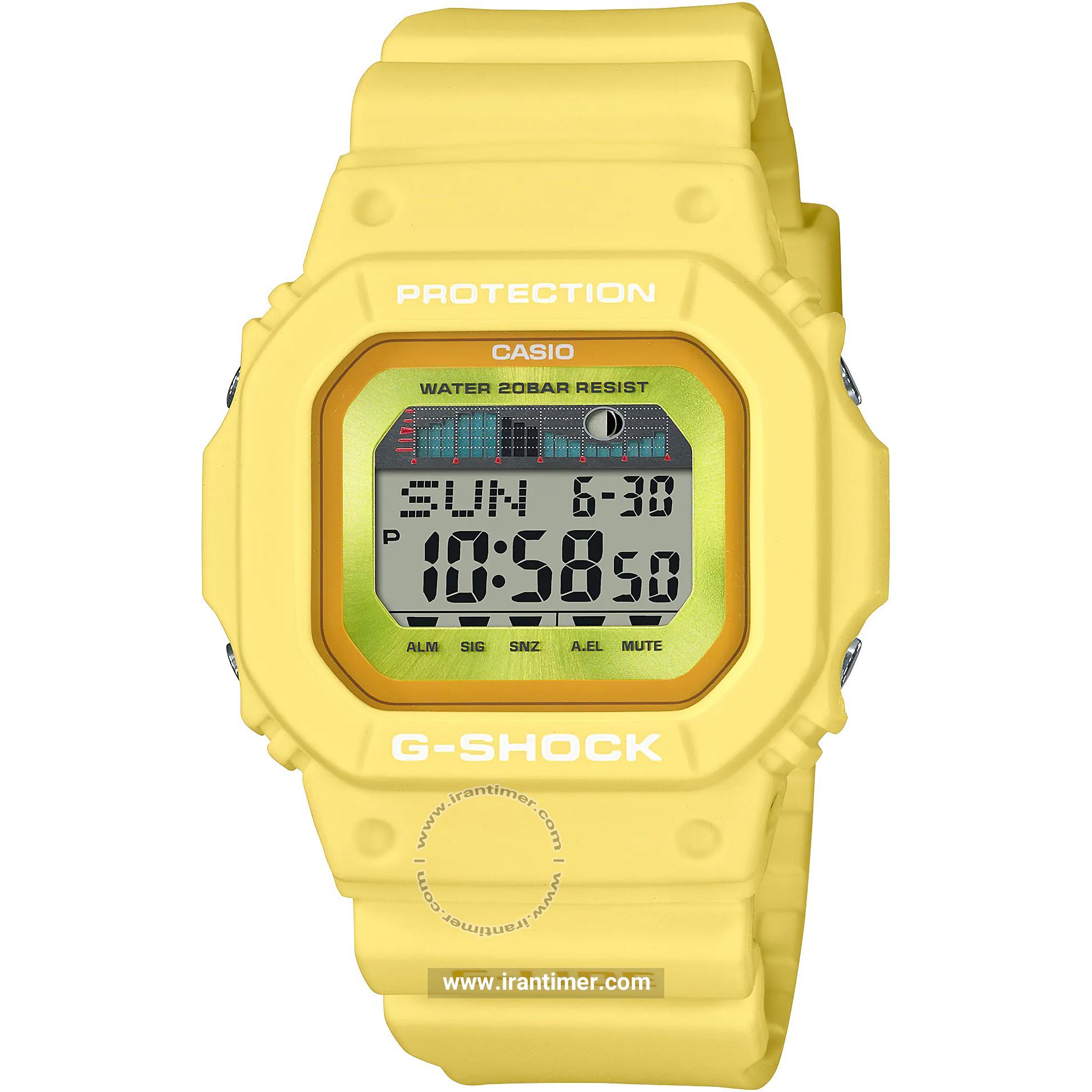 قیمت و خرید ساعت مچی مردانه کاسیو (CASIO) جی شاک مدل GLX-5600RT-9DR اسپرت | اورجینال و اصلی