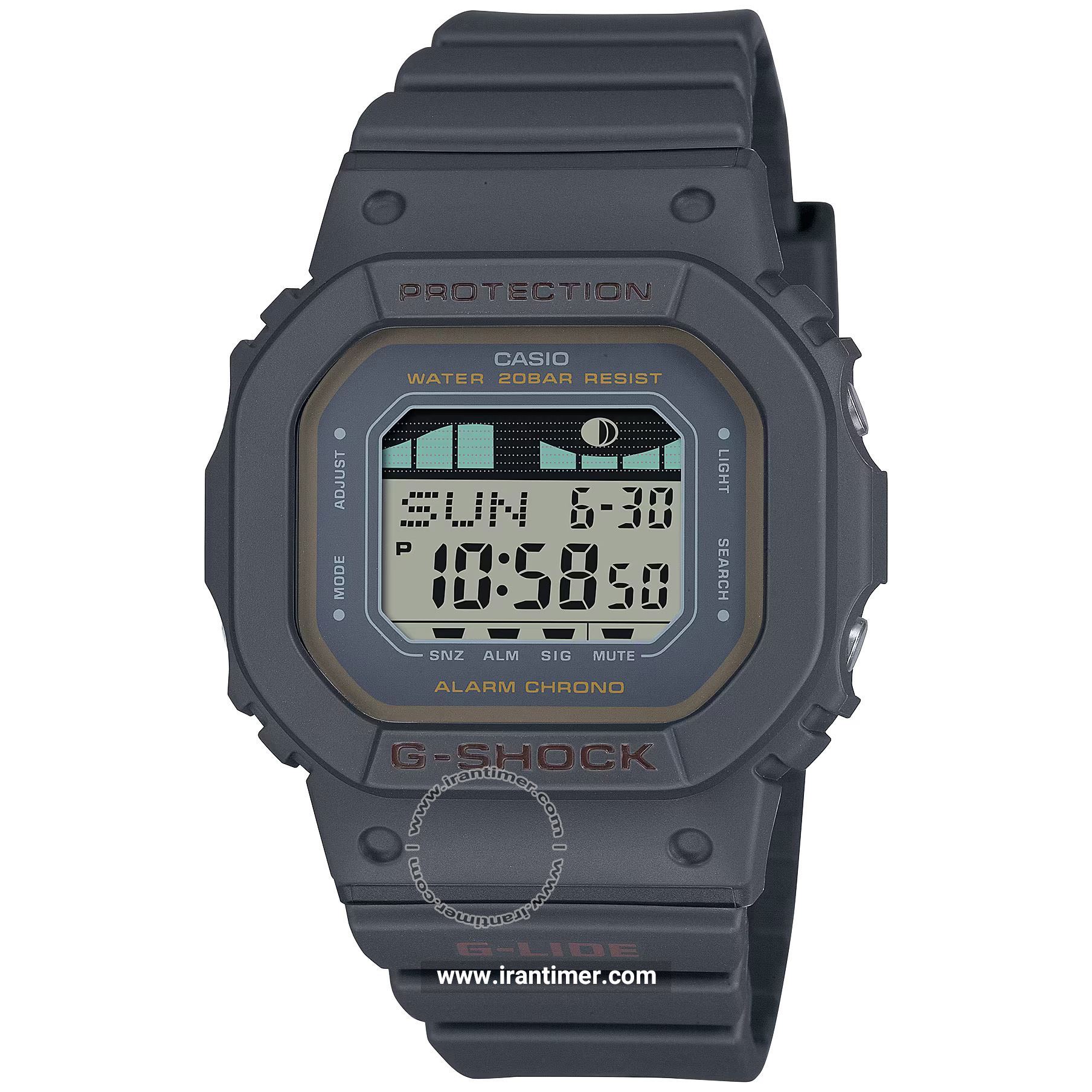 قیمت و خرید ساعت مچی زنانه کاسیو (CASIO) جی شاک مدل GLX-S5600-1DR اسپرت | اورجینال و اصلی