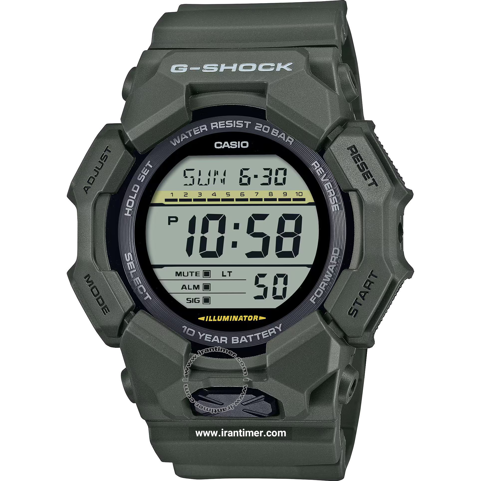 2d2fa425c09446f29eac923695e44389 قیمت و خرید ساعت مچی مردانه کاسیو (CASIO) جی شاک مدل GD-010-3DR اسپرت | اورجینال و اصلی - تصویر 1