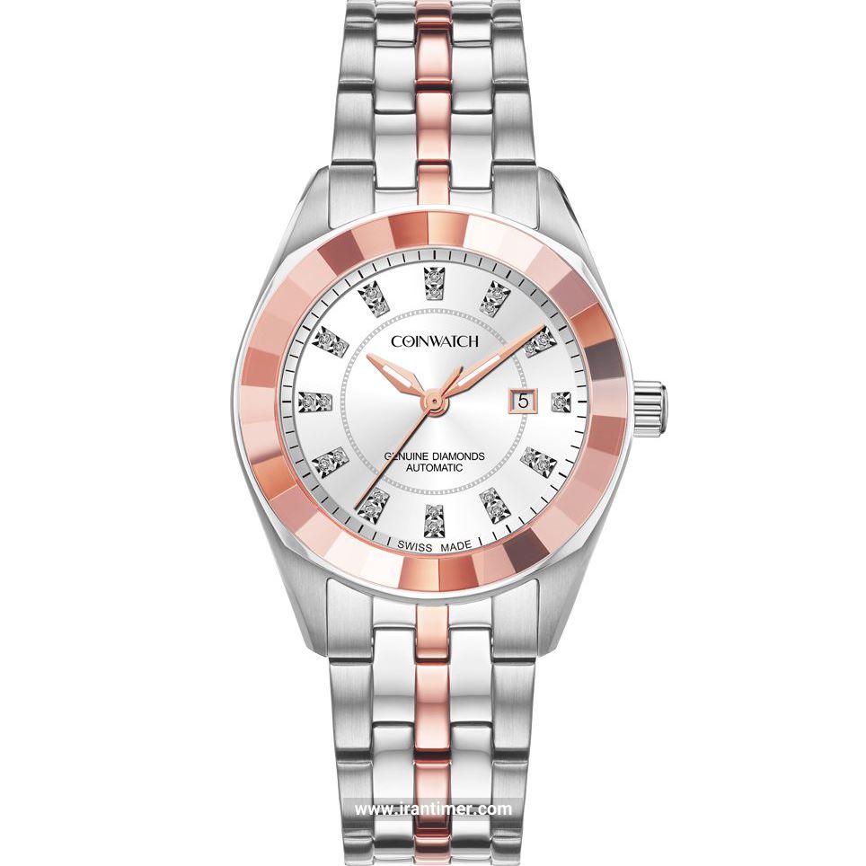 قیمت و خرید ساعت مچی زنانه کوین واچ(COINWATCH) مدل C186RWX فشن | اورجینال و اصلی