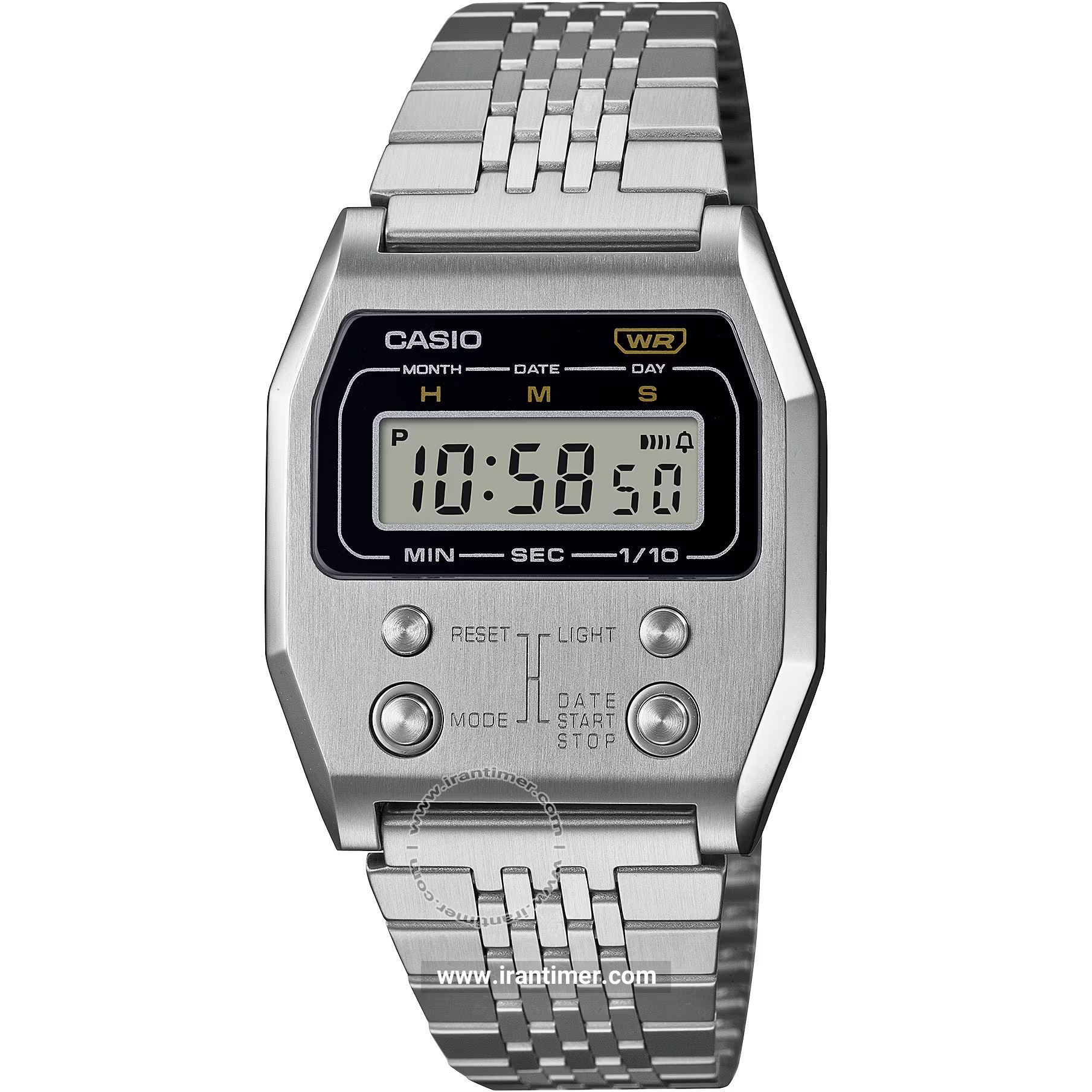 قیمت و خرید ساعت مچی مردانه زنانه کاسیو (CASIO) جنرال مدل A1100D-1DF کلاسیک | اورجینال و اصلی