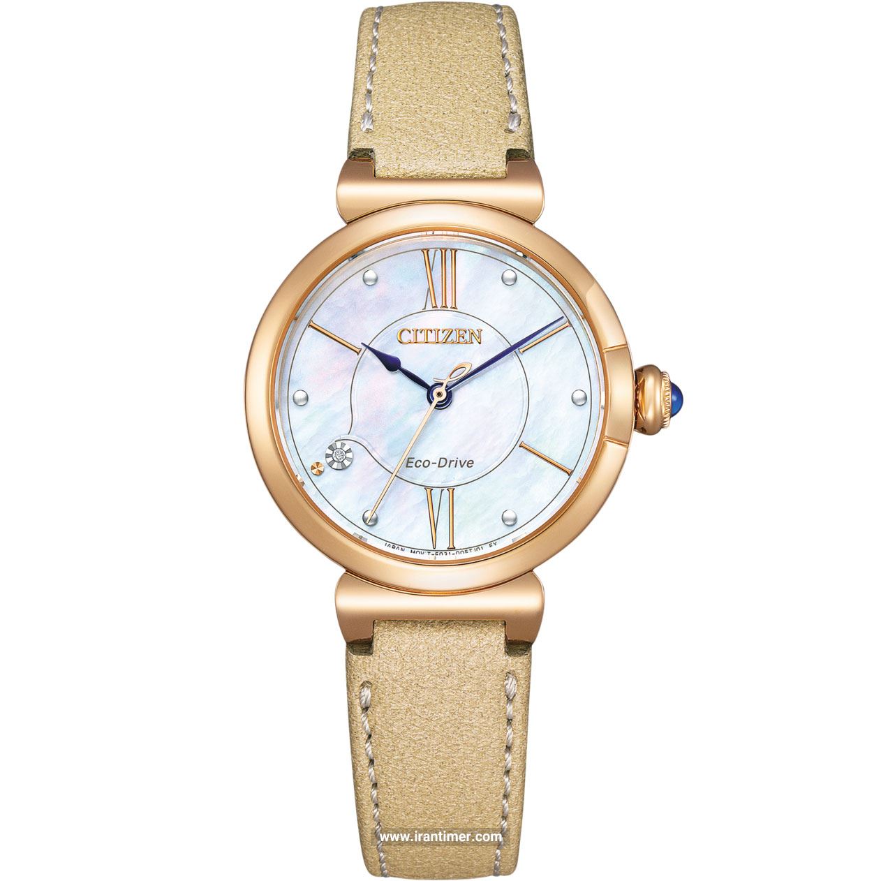 قیمت و خرید ساعت مچی زنانه سیتیزن(CITIZEN) مدل EM1073-18D کلاسیک | اورجینال و اصلی