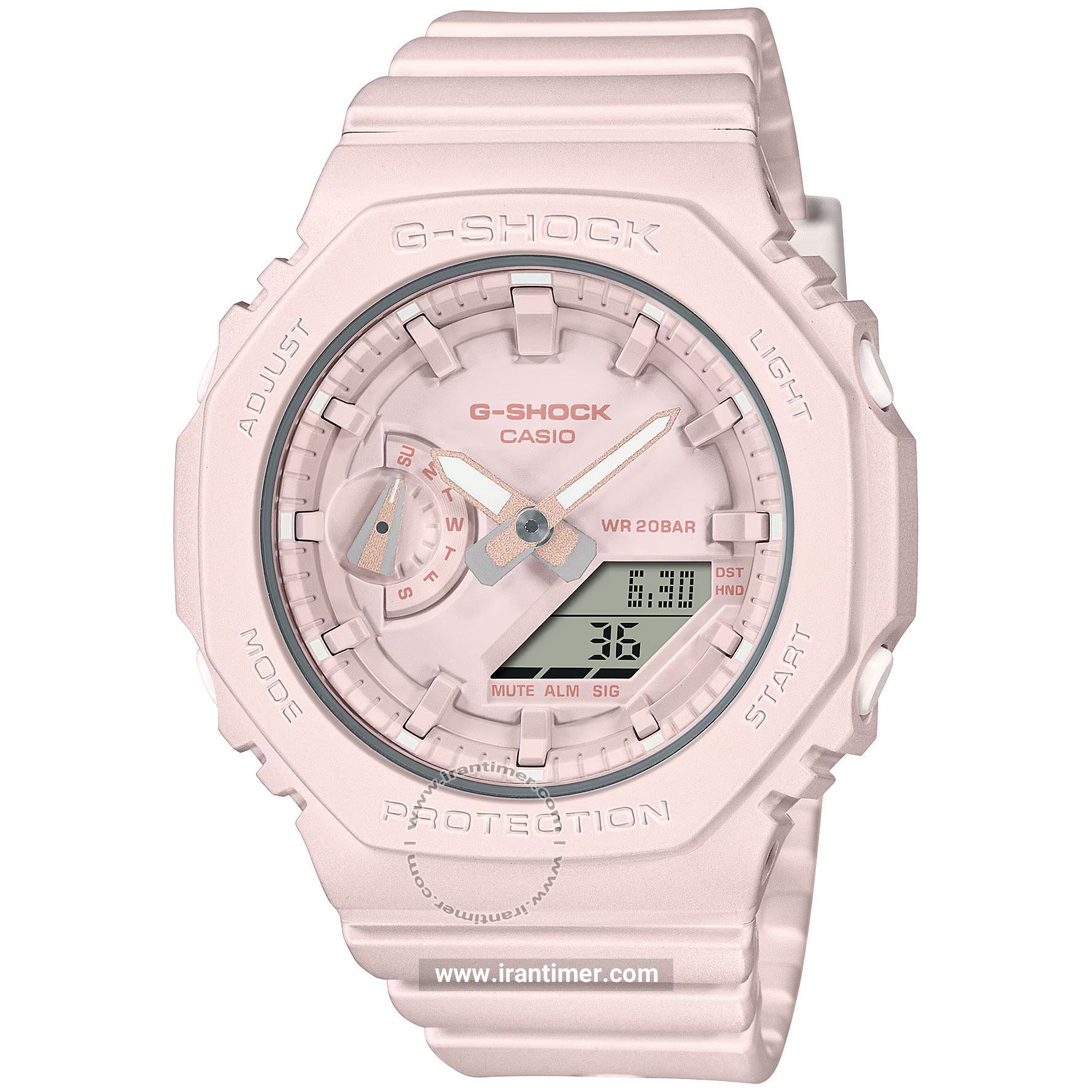 قیمت و خرید ساعت مچی زنانه کاسیو (CASIO) جی شاک مدل GMA-S2100BA-4ADR اسپرت | اورجینال و اصلی
