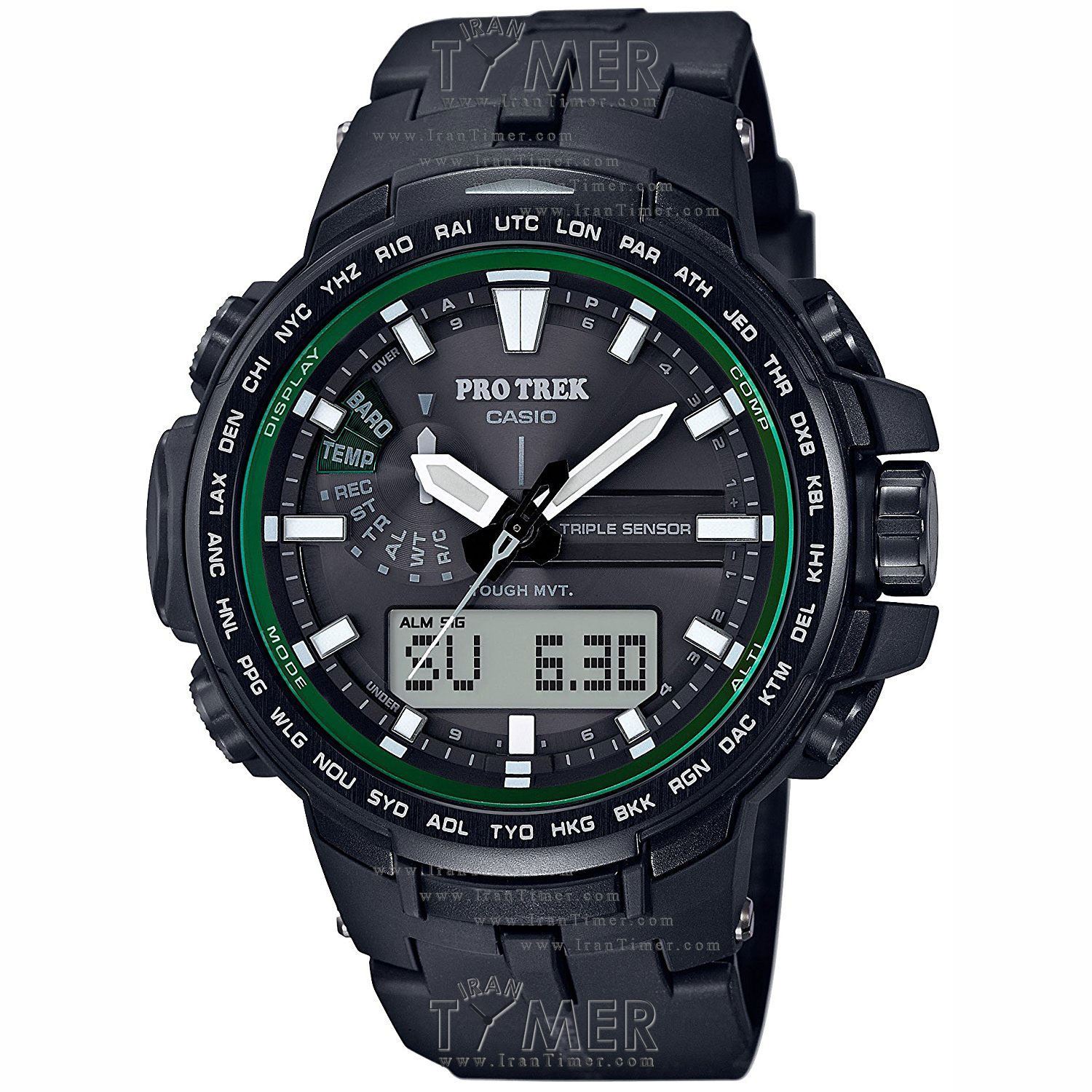 قیمت و خرید ساعت مچی مردانه کاسیو (CASIO) پروترک مدل PRW-S6100Y-1DR اسپرت | اورجینال و اصلی