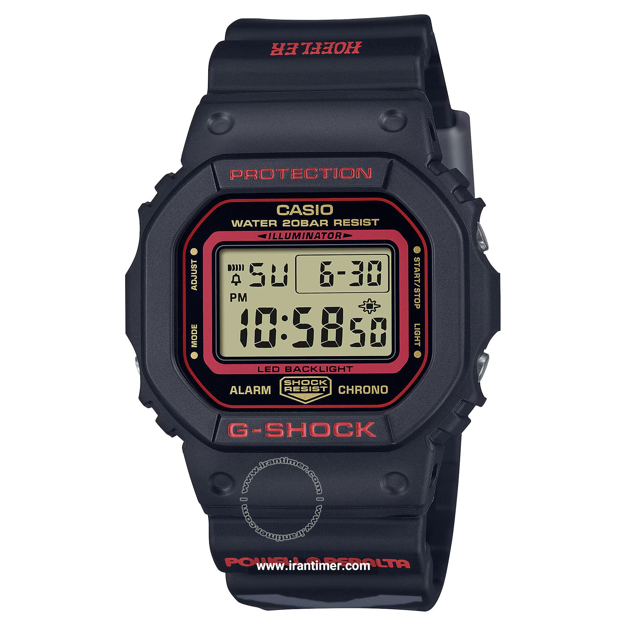 قیمت و خرید ساعت مچی مردانه کاسیو (CASIO) جی شاک مدل DW-5600KH-1DR اسپرت | اورجینال و اصلی