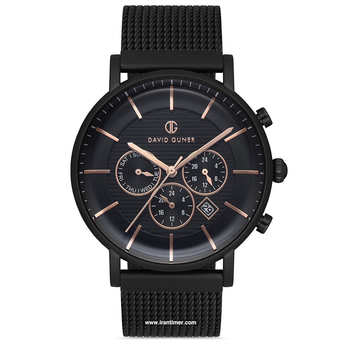 قیمت و خرید ساعت مچی مردانه دیوید گانر(David Guner) مدل DG-8264GC-G2E کلاسیک | اورجینال و اصلی