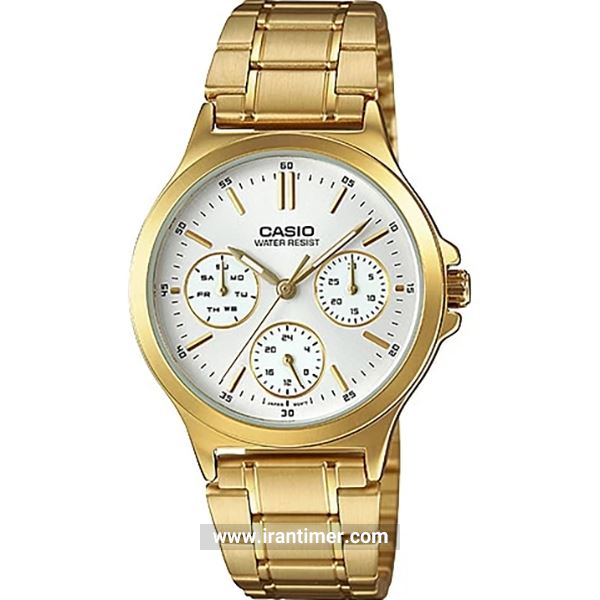 قیمت و خرید ساعت مچی زنانه کاسیو (CASIO) جنرال مدل LTP-V300G-7AUDF کلاسیک | اورجینال و اصلی