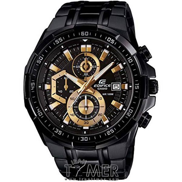 قیمت و خرید ساعت مچی مردانه کاسیو (CASIO) ادیفس(ادیفایس) مدل EFR-539BK-1AVUDF کلاسیک اسپرت | اورجینال و اصلی