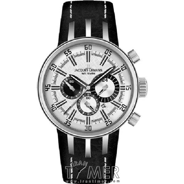 قیمت و خرید ساعت مچی مردانه ژاک لمن(JACQUES LEMANS) مدل 1-1519A کلاسیک | اورجینال و اصلی