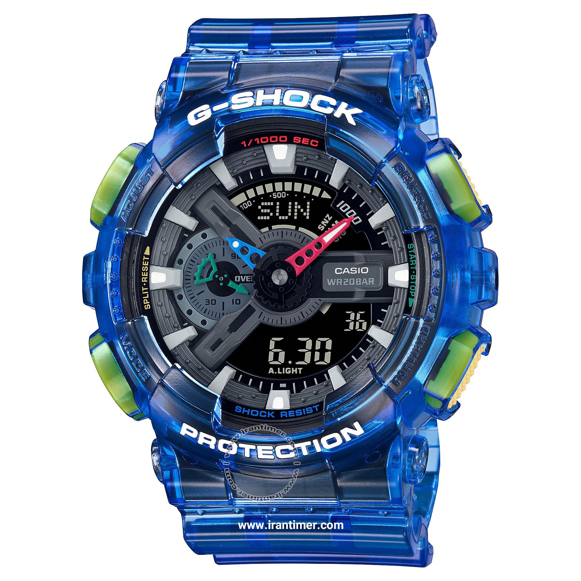 قیمت و خرید ساعت مچی مردانه کاسیو (CASIO) جی شاک مدل GA-110JT-2ADR اسپرت | اورجینال و اصلی